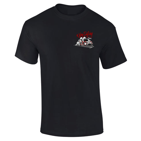 JDM T-Shirt Japanese Modified Automotive Street Drift Drag Race Car Keep Drifting 13